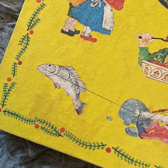 Vintage Hard Cover Story Anthology 1977 Golden Book of Grimm’s Fairy Tales - Picture 5 of 15